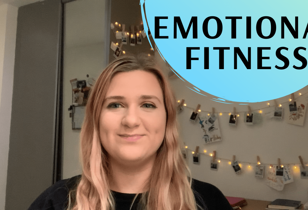 Thumbnail of a girl smiling. It says: Emotional Fitness