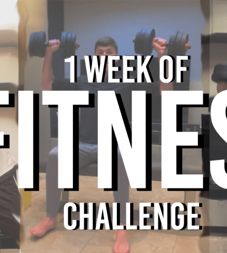 Thumbnail of Ben completing his 1 week of fitness challenge