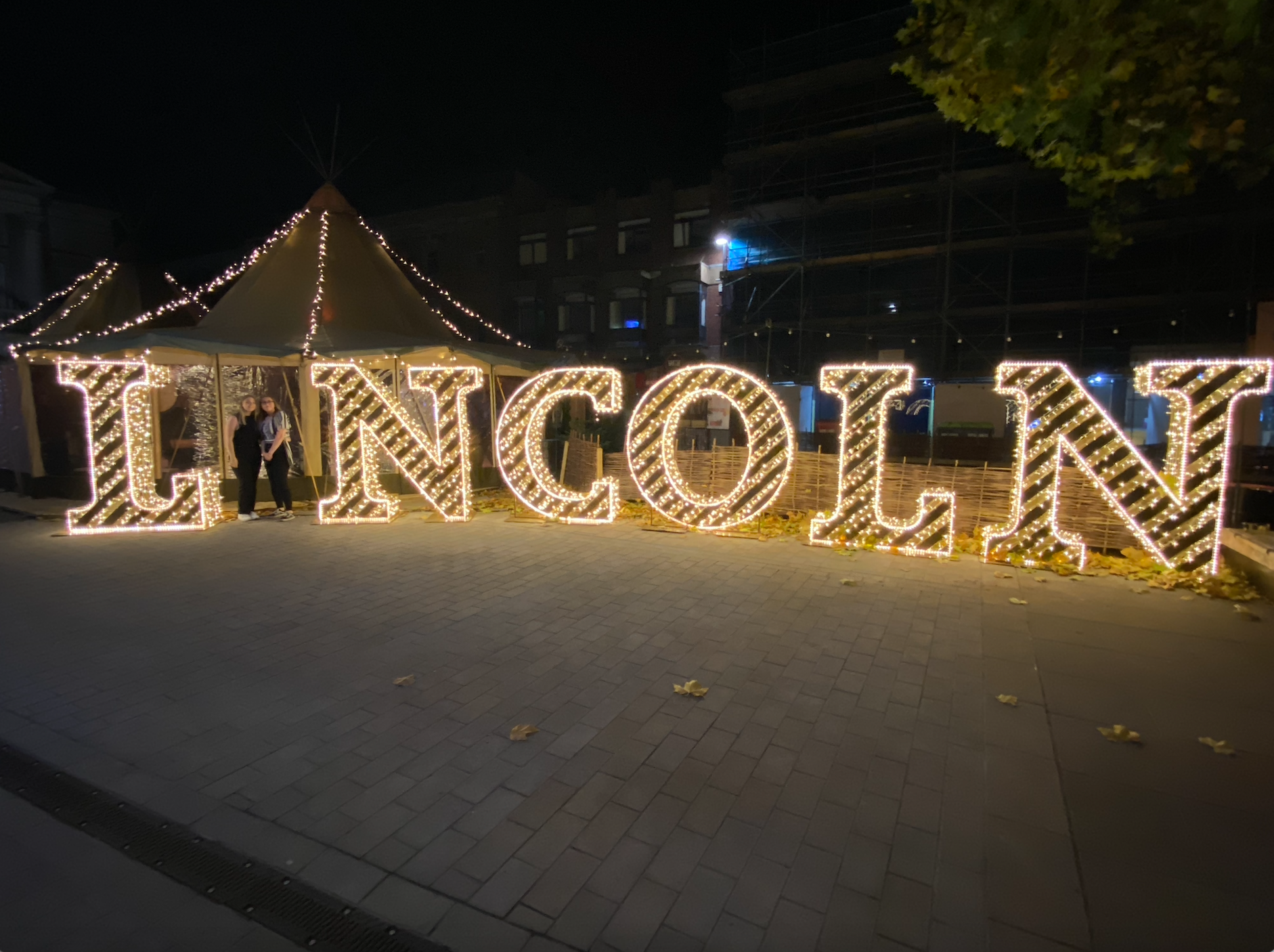 The Lincoln light up sign